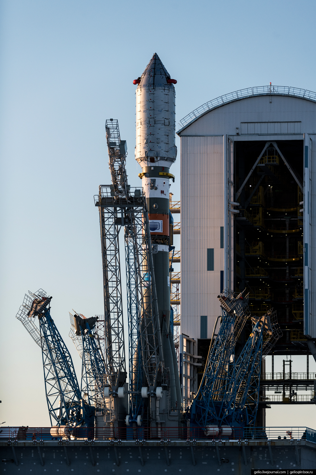 Космодром Восточный: запуск ракеты «Союз-2.1а» 