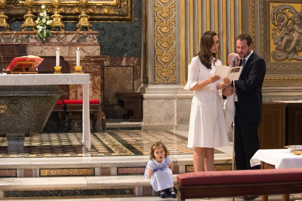 Крещение принца Лиама Люксембургского 