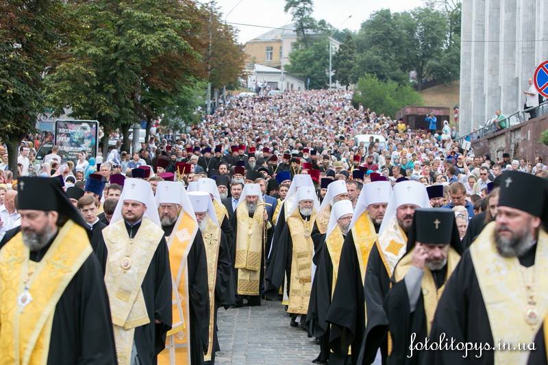 Крестный ход. Особенности украинского православия 