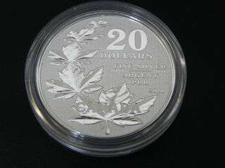 Куплю $20 Maple Leaf серебряное монетго 
