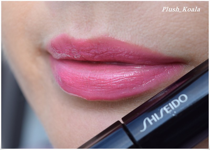 Лаковая помада-блеск Shiseido Lacquer Rouge Lipstick - отзыв, фото, свотчи DSC_0100