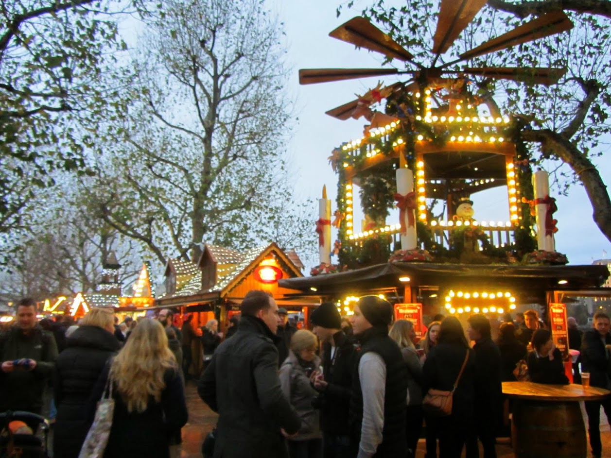Лондон перед рождеством , часть первая - красоты и вкусности рождественского базара. 