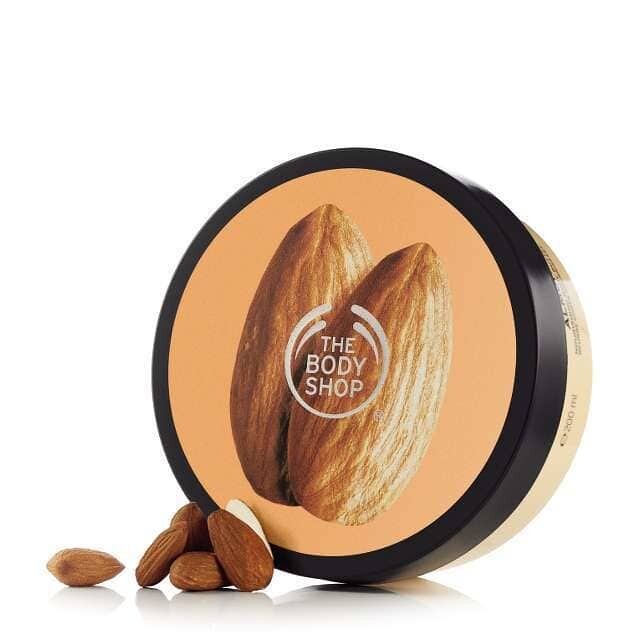 Малиновая серия от The Body Shop - отзыв almond-nourishing-body-butter-3-640x640