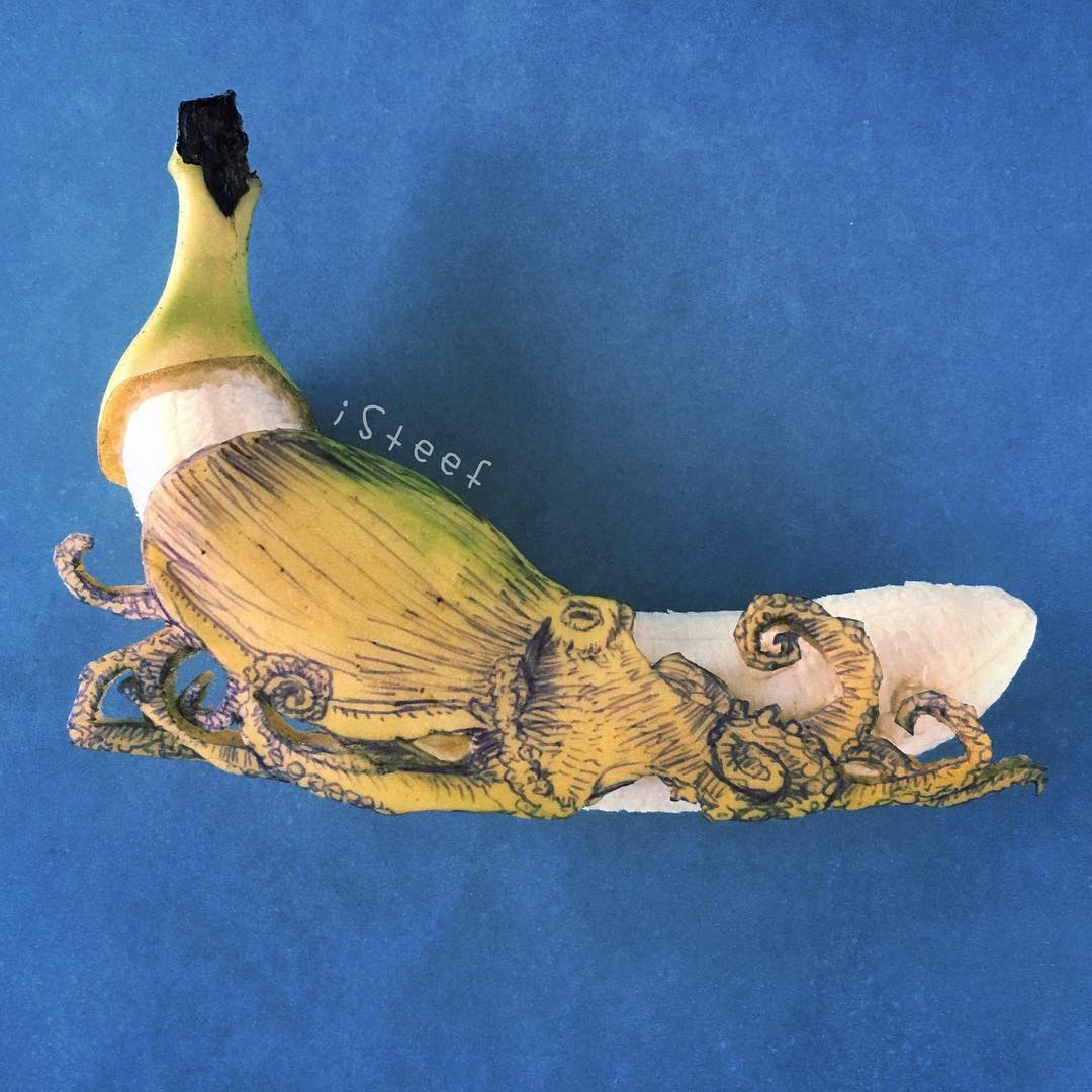 Мастера бананового искусства :-) 