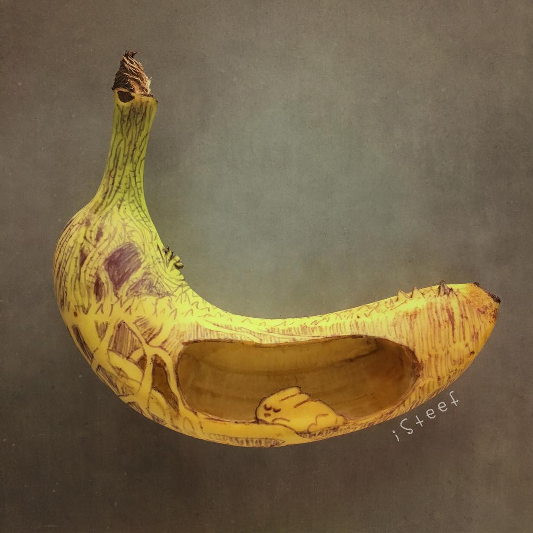 Мастера бананового искусства :-) 