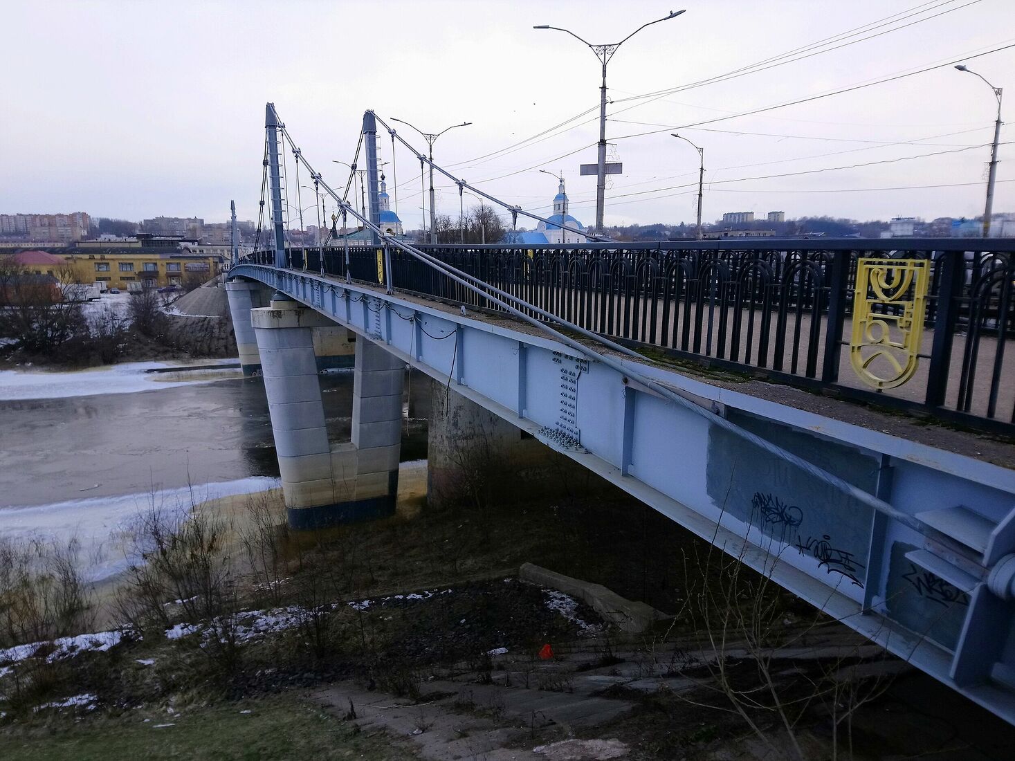 Мост через Днепр в Смоленске 