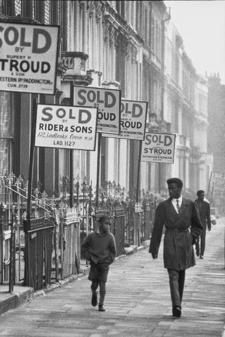 На улицах Англии. 1960-1970 г. 