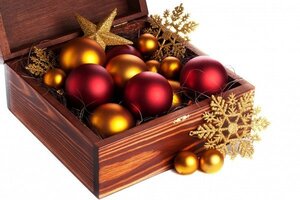 Новогодние рождественские украшалочки декор клипарт PNG JPG 