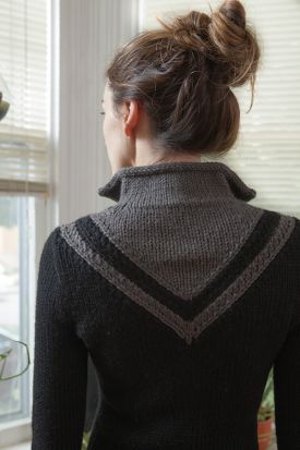 Новости вязайна. Chevron Coat Pattern - Knitting Patterns by Kerin Dimeler- Laurence