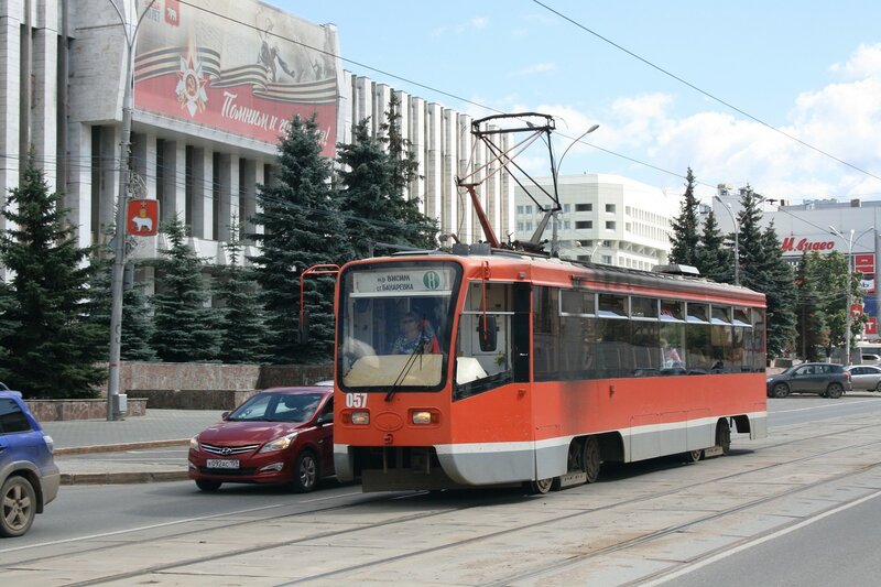 Общественный транспорт Перми. 