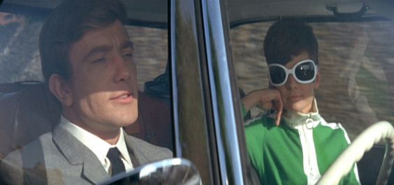 Одри Хэпберн в фильме «Двое на дороге» (1967) Стенли Донена 