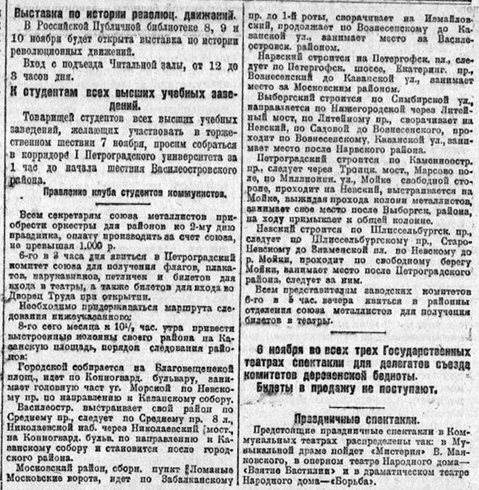 Октябрьская революция сквозь призму газет в 1918-м году 