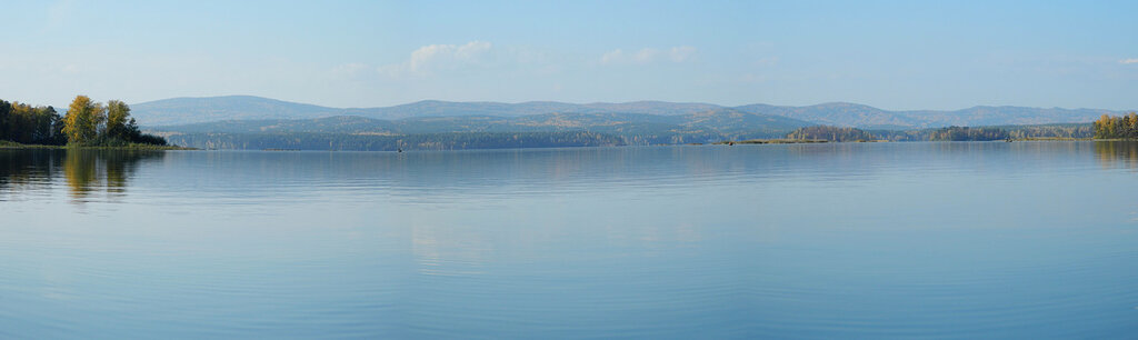 Панорамы. Озеро Большой Кисегач. 