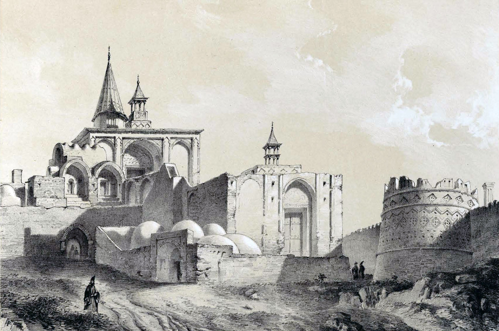 Персия на рисунках европейских путешественников 19 века 
