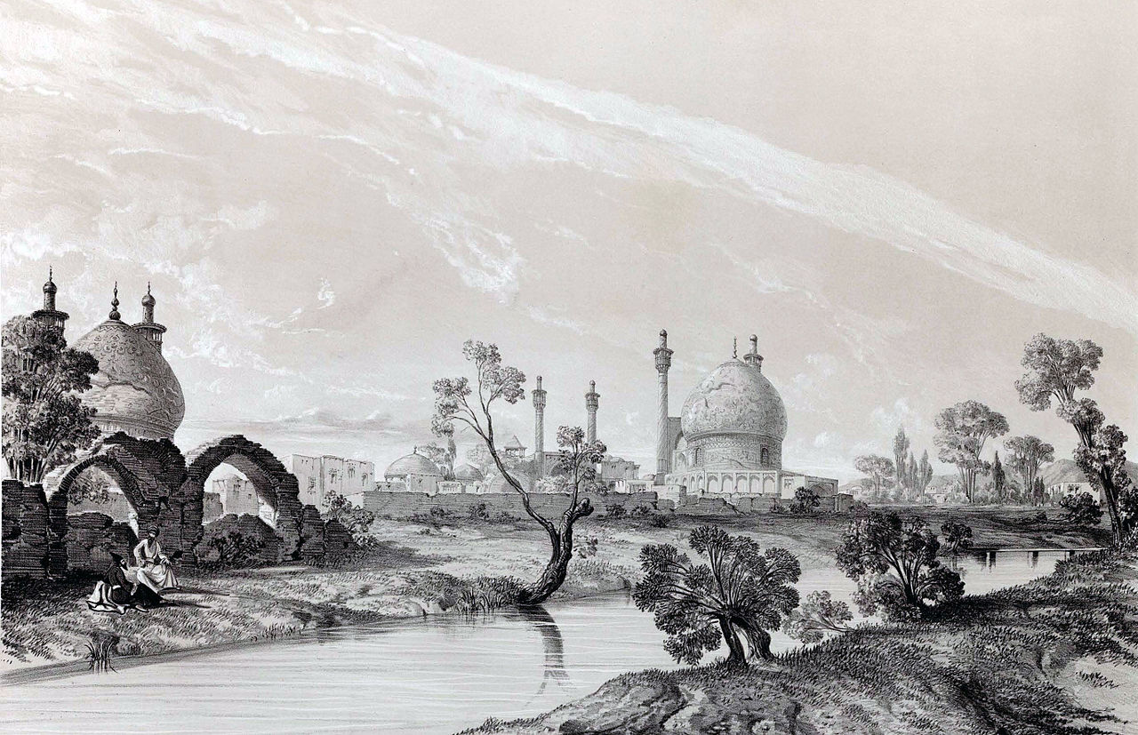 Персия на рисунках европейских путешественников 19 века 