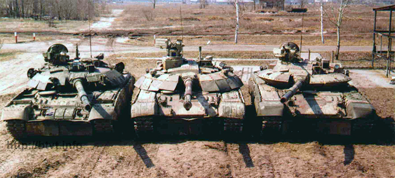 По поводу ходовой части Т-80 и Т-64 
