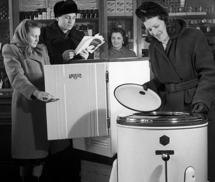 Почему в СССР не производили стиральные машины с боковой загрузкой 