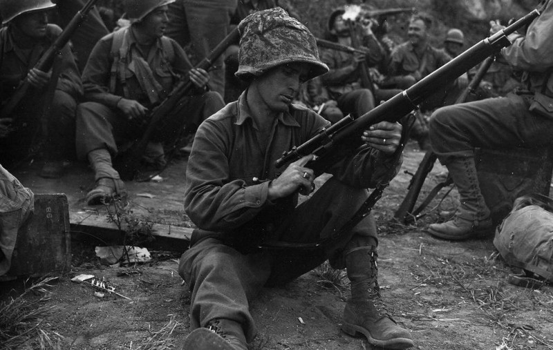Почему во Второй Мировой в армии США не было снайперов? 
