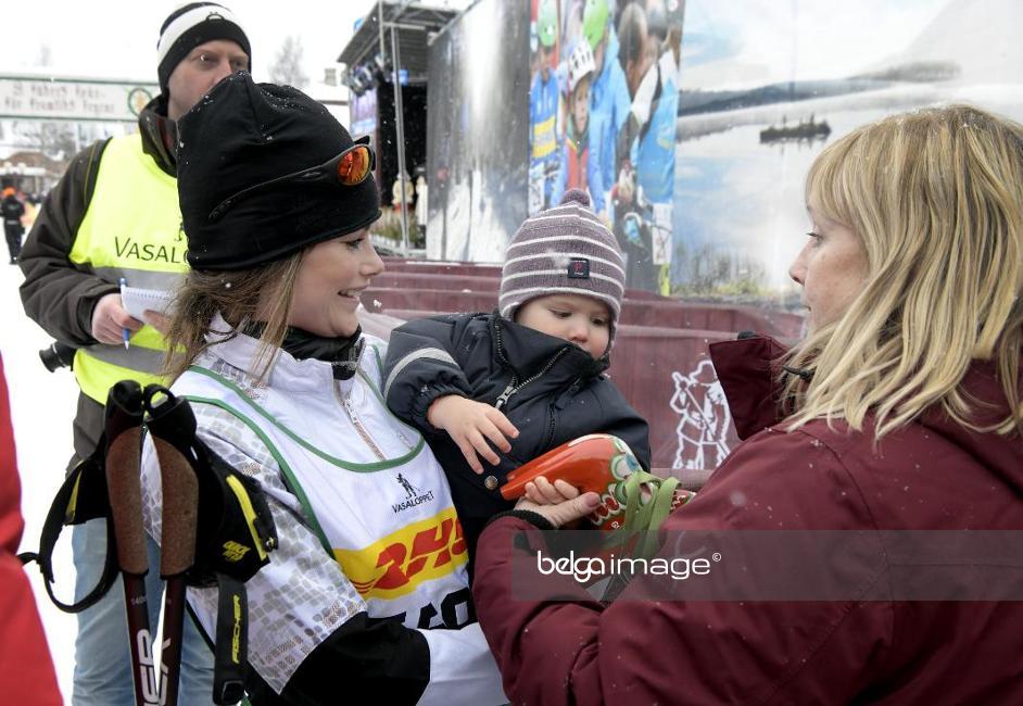 Принцесса София приняла участие в лыжной гонке 