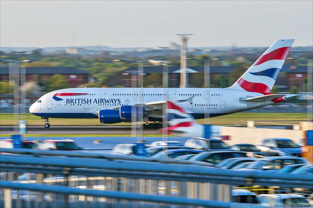 Про гигантизм в отдельно взятом аэропорту A380 at Heatrow airport