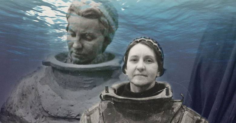 Ради прорыва блокады: «советская русалка» Нина Соколова провела под водой 27 