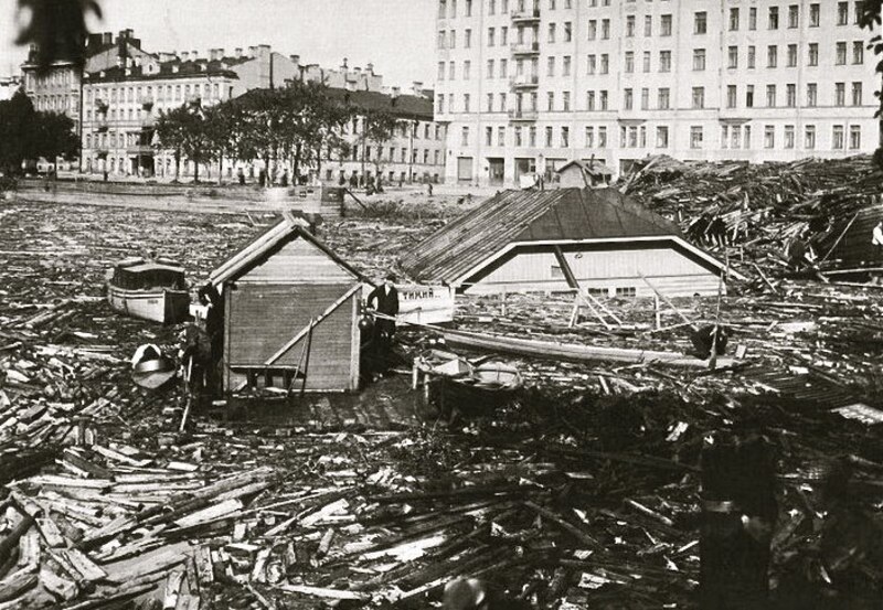 Раз в 100 лет. Наводнение в Ленинграде, 1924 год 