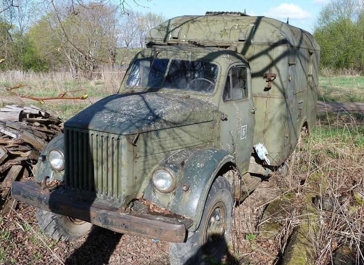 Реставрация грузовика ГАЗ-63 