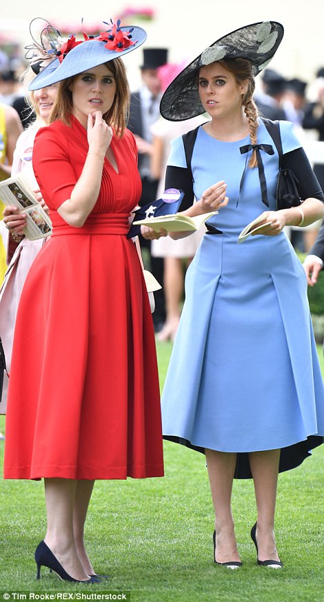 Royal Ascot, Day 3: Ladies Day Princess Beatrice catches up with her aunt by marriage, Sophie Wessex