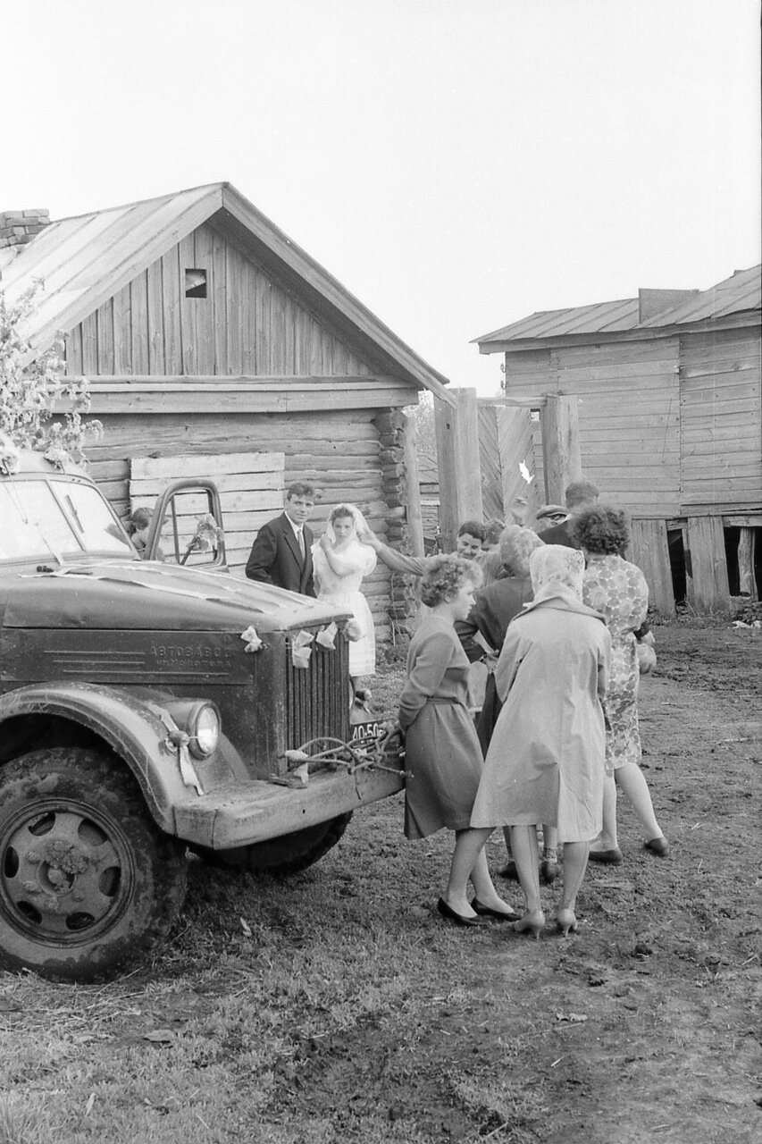 Сельские свадьбы в СССР 