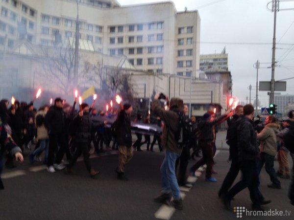 Шествие националистов в Киеве (фото) 