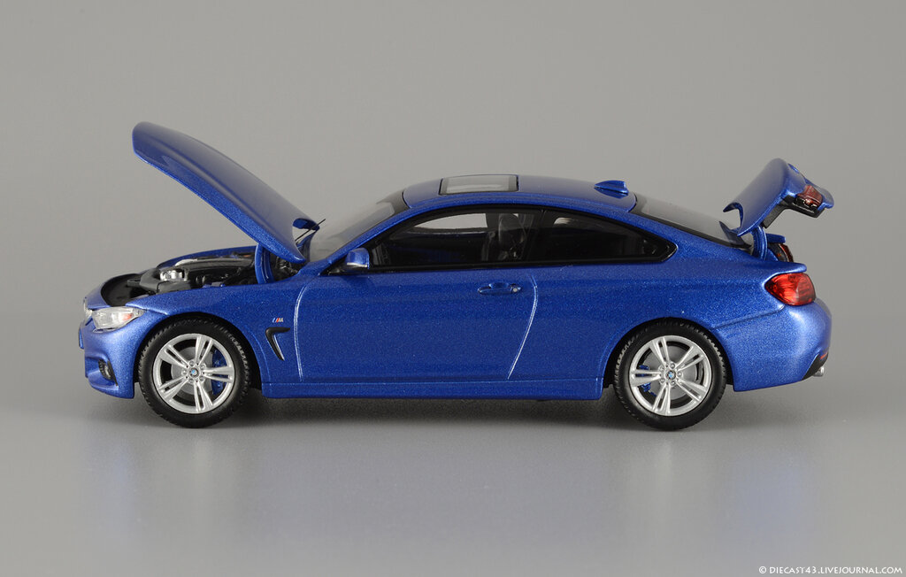 Синий Эшторил: BMW 435i Coupé (Paragon Models) 