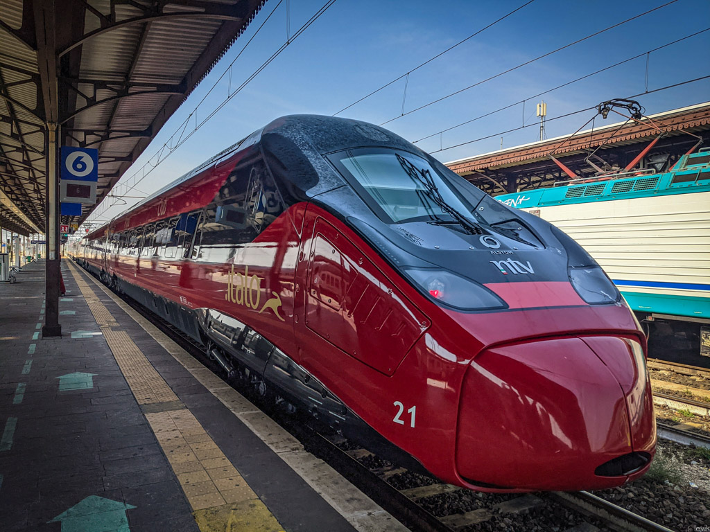 Скоростные поезда Италии 