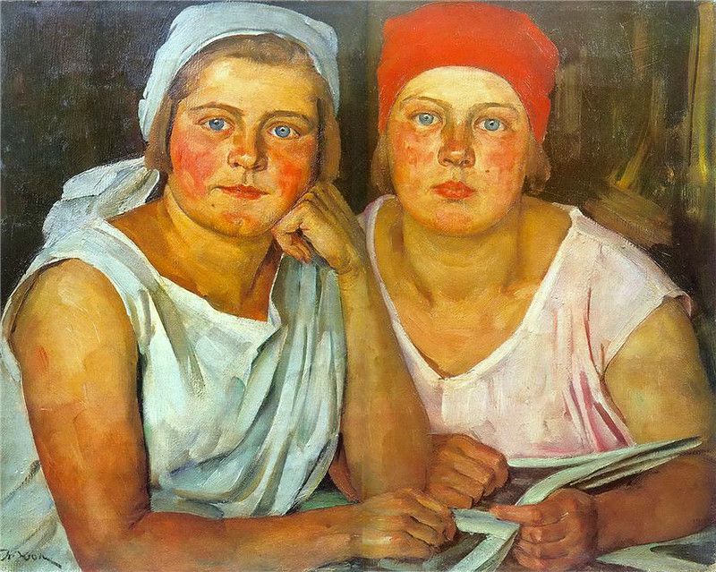 Советская живопись (без авторизации) - СОВЕТСКАЯ ЖЕНЩИНА 