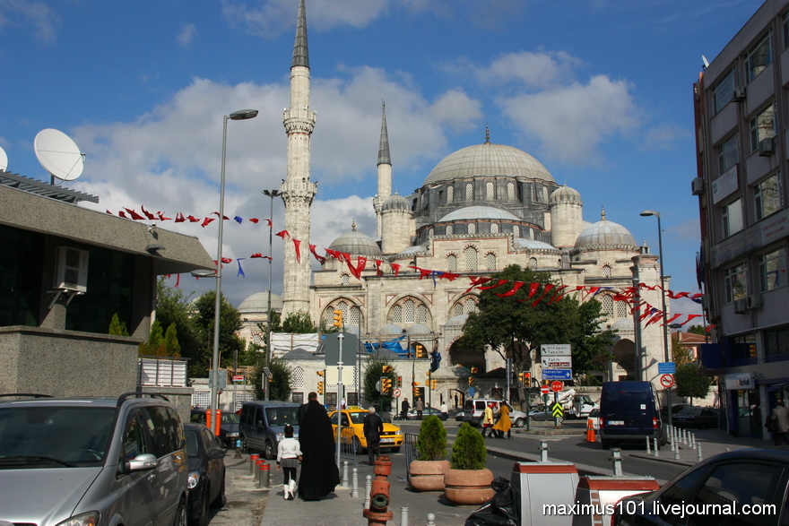 Стамбул - центр старого города 