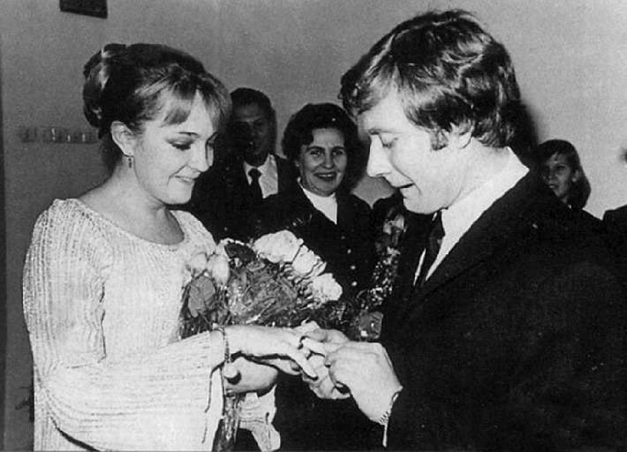 Свадебные фото советских знаменитостей 