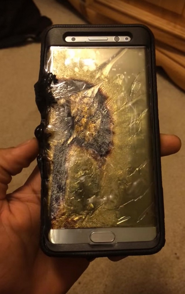 Телефон уничтожил Джип Samsung recalls Note 7 flagship over explosive batteries