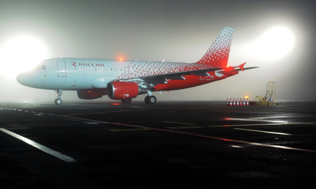Туманный споттинг с Airbus: накануне рассвета 