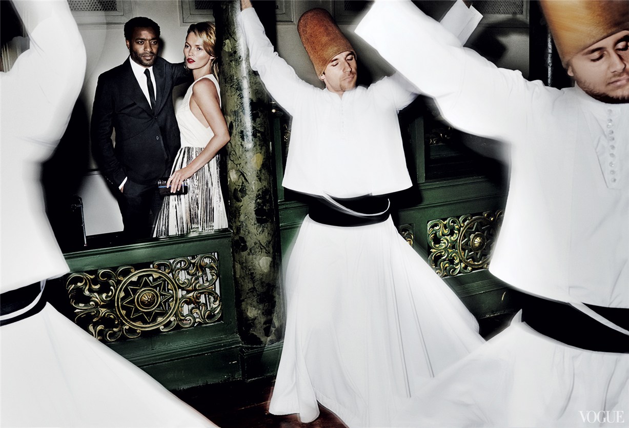 ÐÐµÐ¹Ñ ÐÐ¾ÑÑ Ð¸ Ð§Ð¸Ð²ÐµÑÐµÐ» Ð­Ð´Ð¶Ð¸Ð¾ÑÐ¾Ñ / Kate Moss & Chiwetel Ejiofor by Mario Testino in US Vogue december 2013
