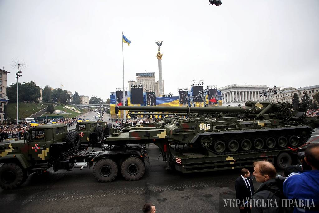 Военный парад. Киев. 25 августа 2016 года. День независимости. 25 лет Независимости (фотоотчет) 