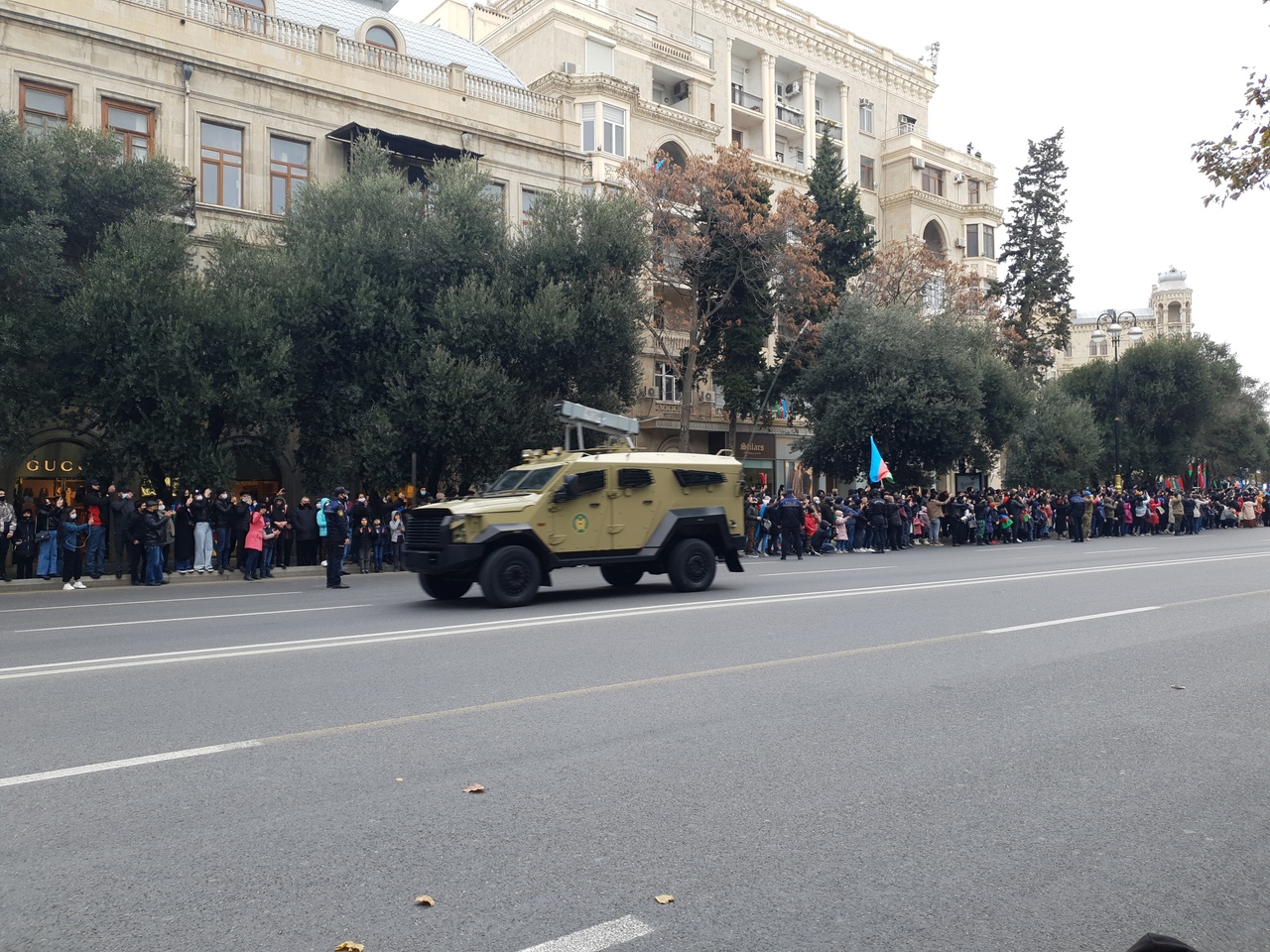 Военный парад в Баку 