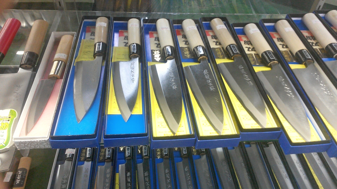 Японские кухонные ножи 