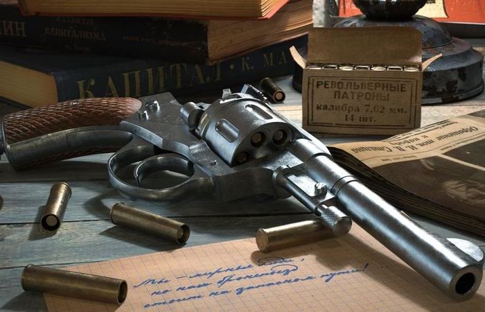 За что русские офицеры не любили револьвер Наган 