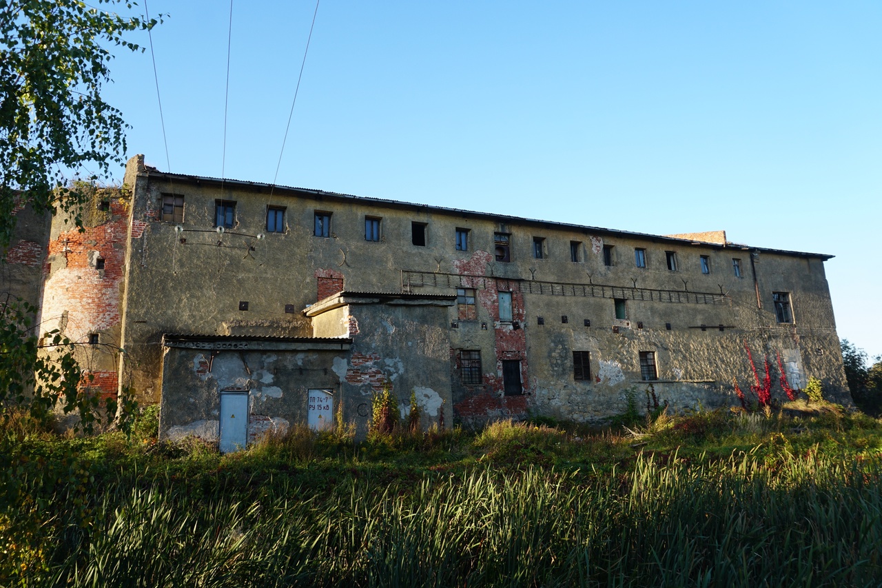 Замок Лабиау, который сделали заводом 