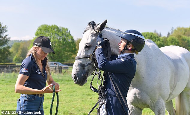 Зара Тиндолл приняла участие в соревнованиях Chatsworth International Horse 