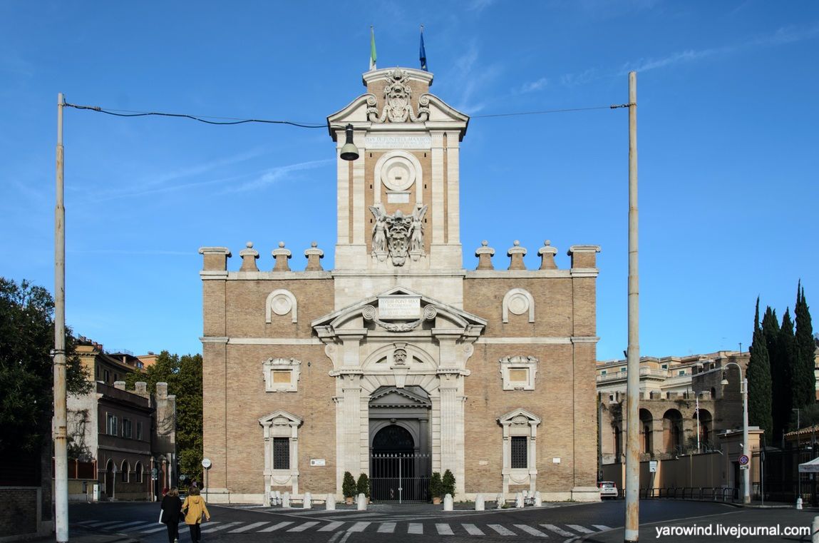 Завершающий Рим - последняя работа Микеланджело и музей современного искусства DSC_5254