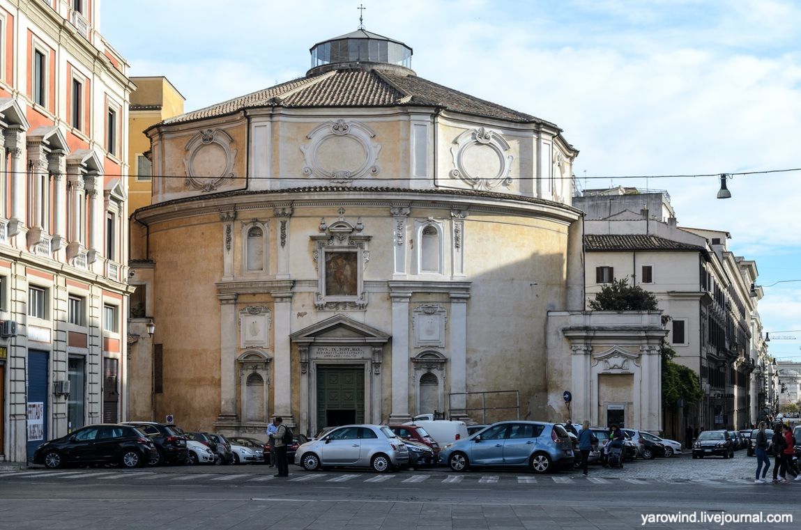 Завершающий Рим - последняя работа Микеланджело и музей современного искусства DSC_5248