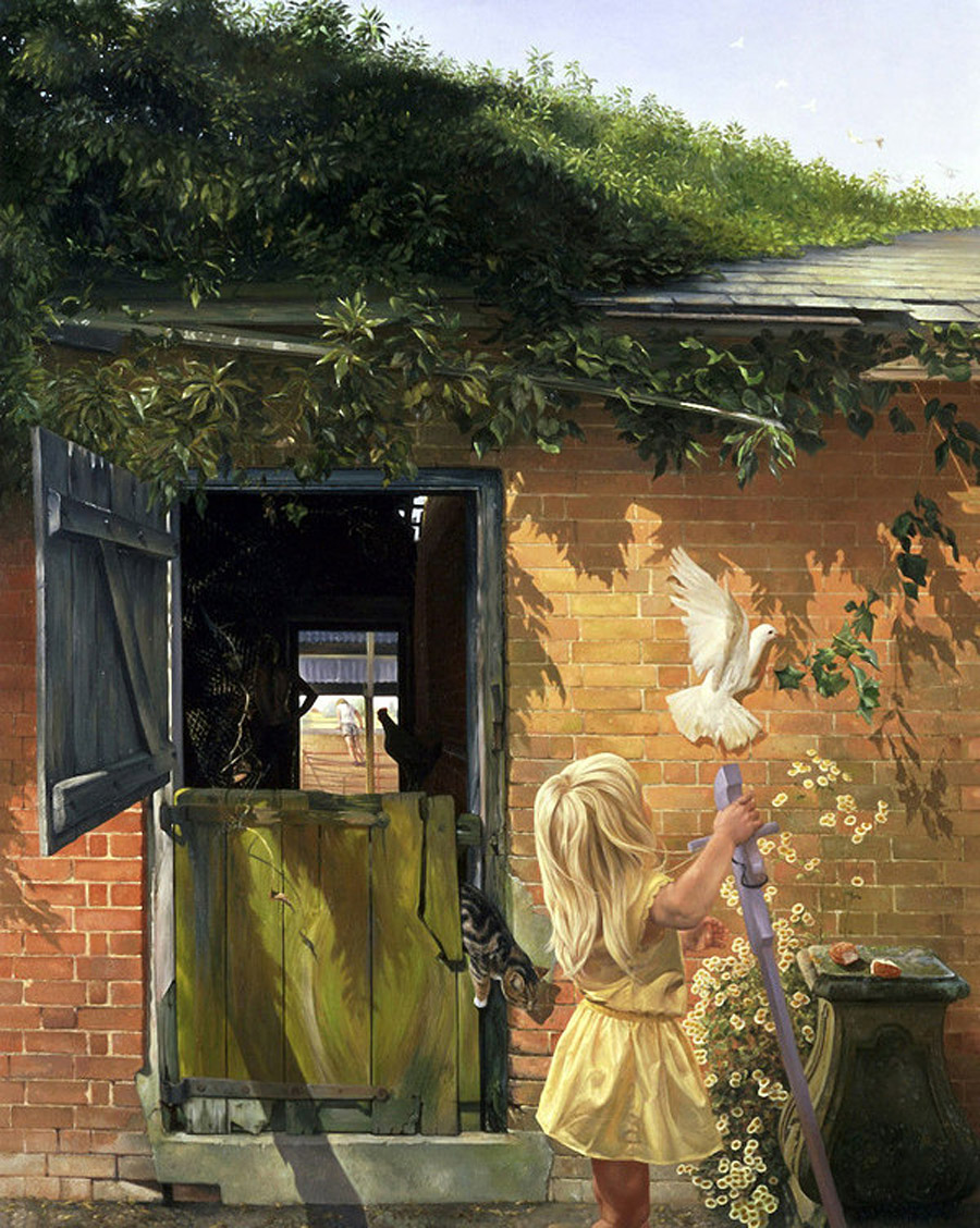 Земною красотой я сладко заколдован... Британский художник Timothy Easton. 