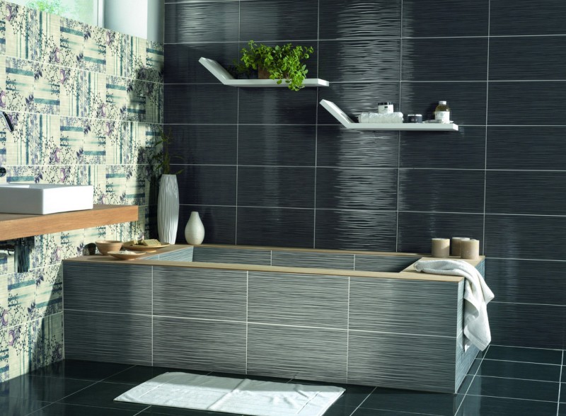 Облицовка ванной комнаты керамической плиткой
