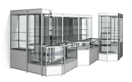 Современное мебельное торговое оборудование